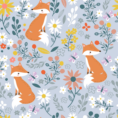 Daisy Den Pattern 1 Minky Fabric