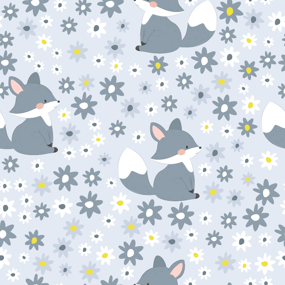 Daisy Den Pattern 2 Minky Fabric