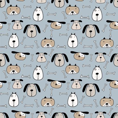 Puppy Pile Pattern 10 Minky Fabric