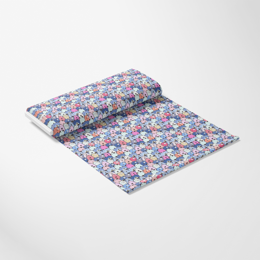 Cute Dogs Pattern 7 Quilting Cotton Fabric