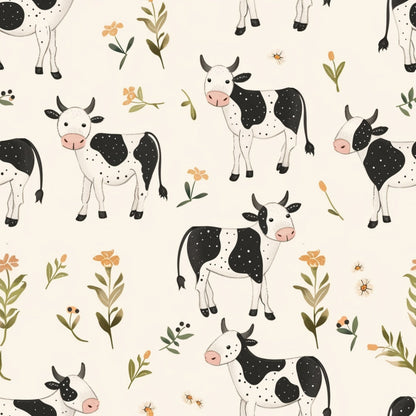 Barnyard Friends Pattern 16 Minky Fabric