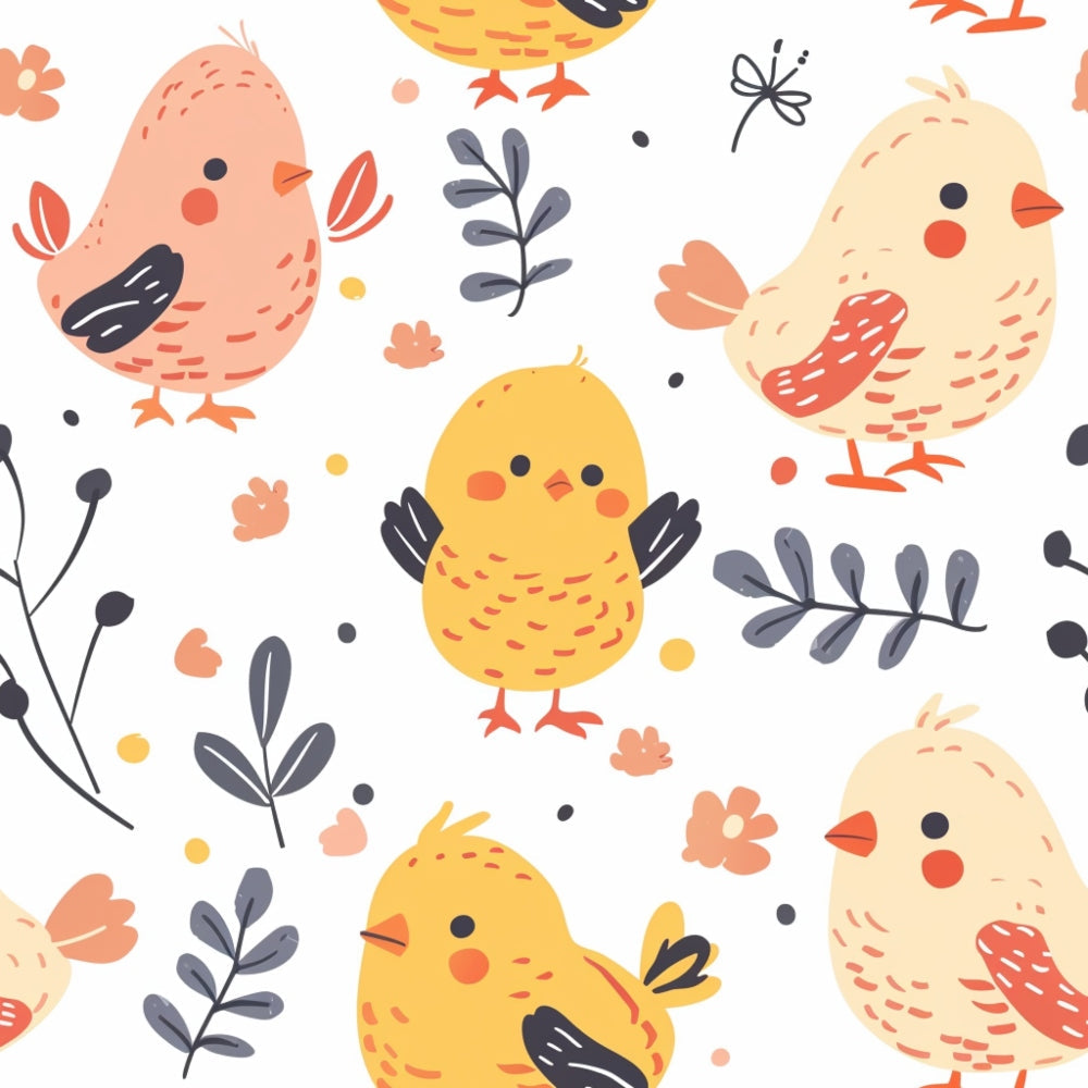 Barnyard Friends Pattern 18 Minky Fabric