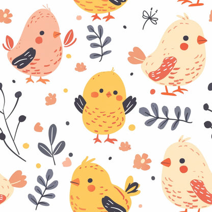 Barnyard Friends Pattern 18 Minky Fabric