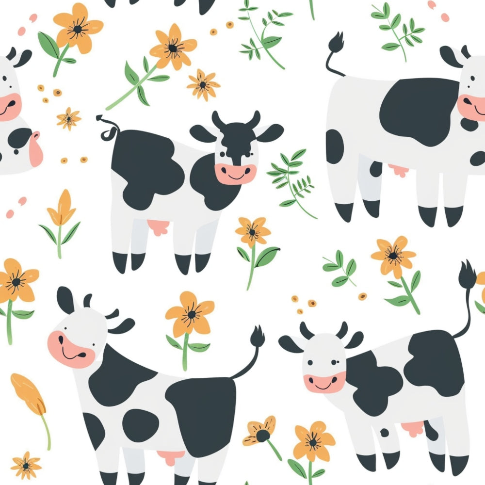 Barnyard Friends Pattern 1 Minky Fabric