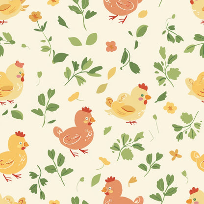 Barnyard Friends Pattern 7 Minky Fabric