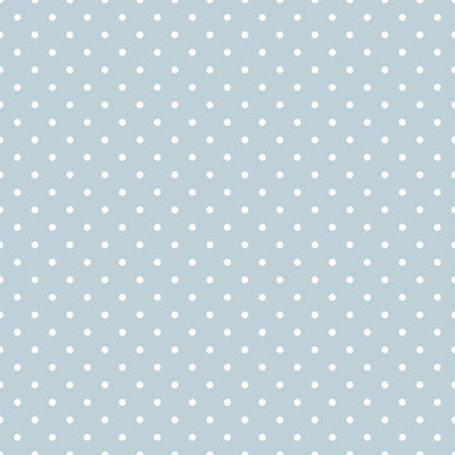 Dusty Blue Hearts Pattern 13 Minky Fabric