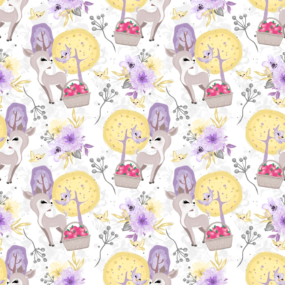 Poison Apple Princess Pattern 3 Minky Fabric