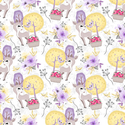 Poison Apple Princess Pattern 3 Minky Fabric