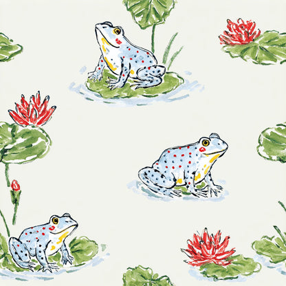 Pond Hoppers Pattern 1 Minky Fabric