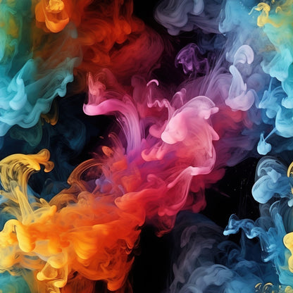 Chromatic Mist Pattern 11 Minky Fabric