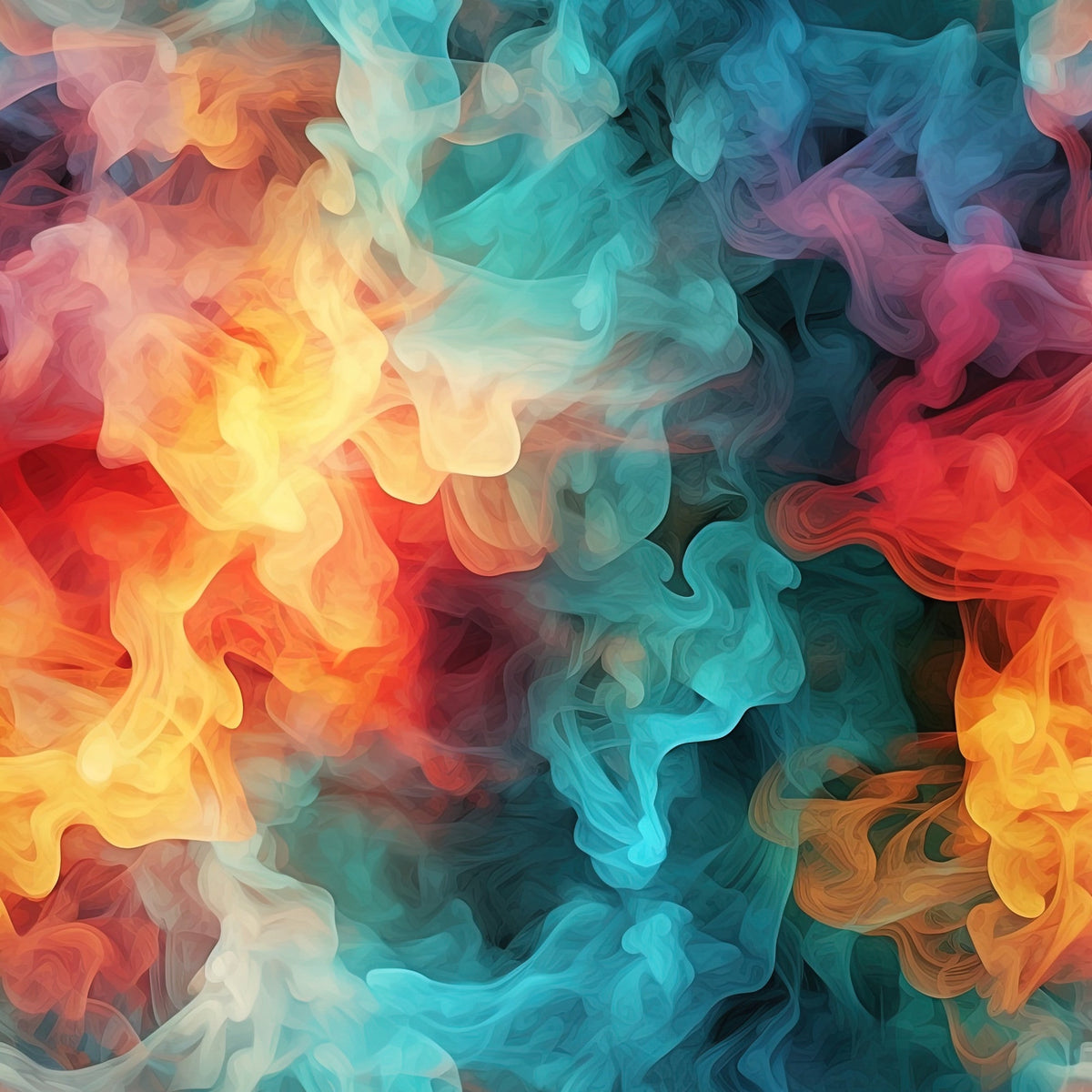 Chromatic Mist Pattern 3 Minky Fabric