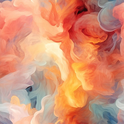 Chromatic Mist Pattern 7 Minky Fabric