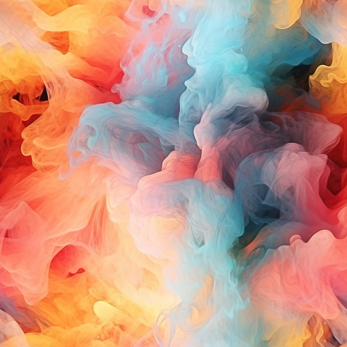 Chromatic Mist Pattern 9 Minky Fabric