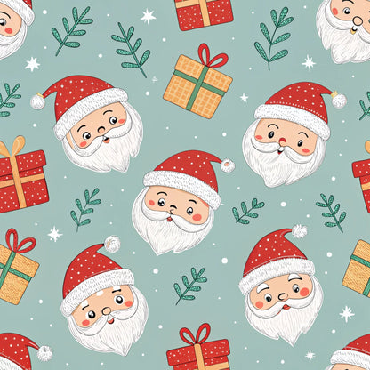 Dear Santa Pattern 10 Minky Fabric