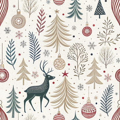 Dear Santa Pattern 11 Minky Fabric