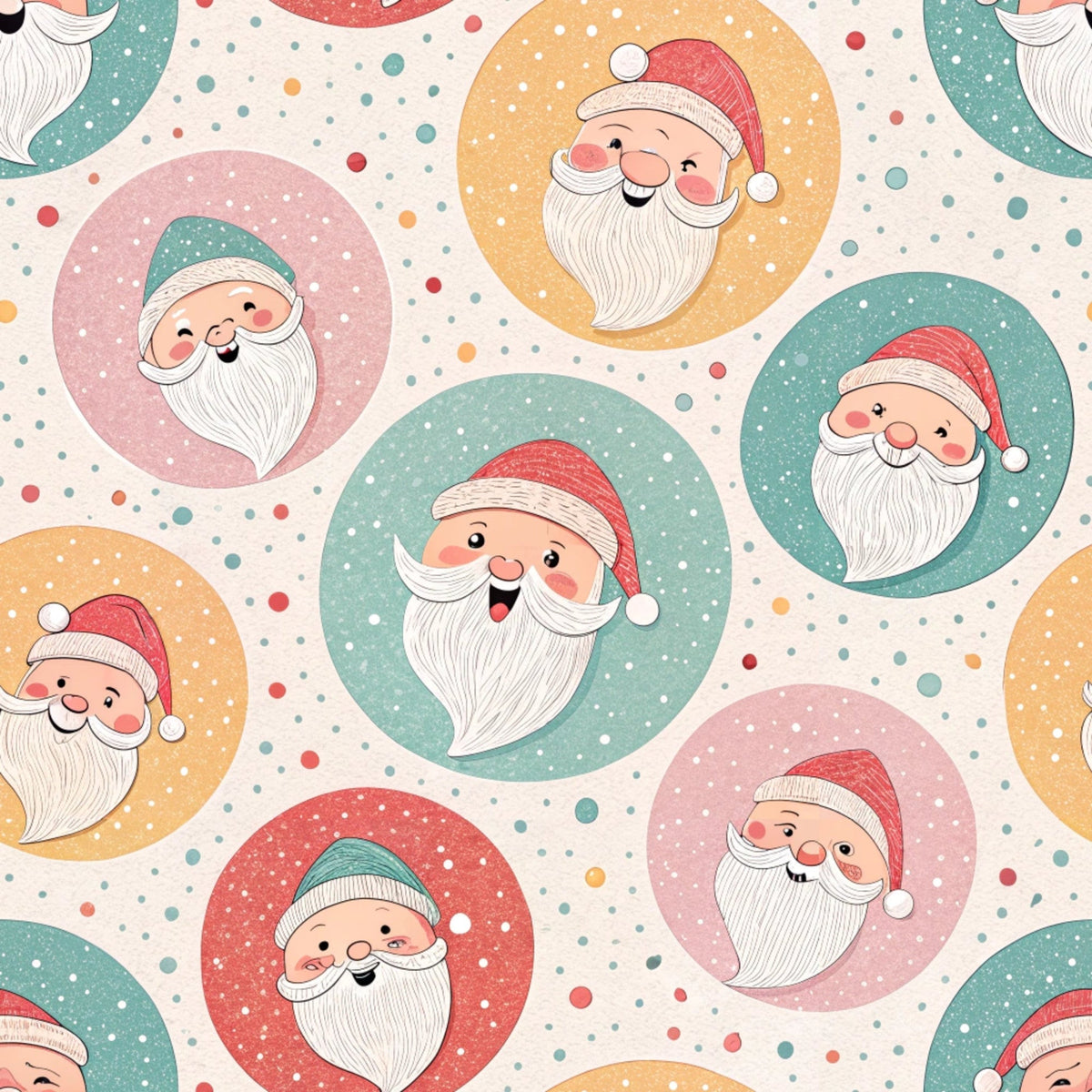 Dear Santa Pattern 25 Minky Fabric
