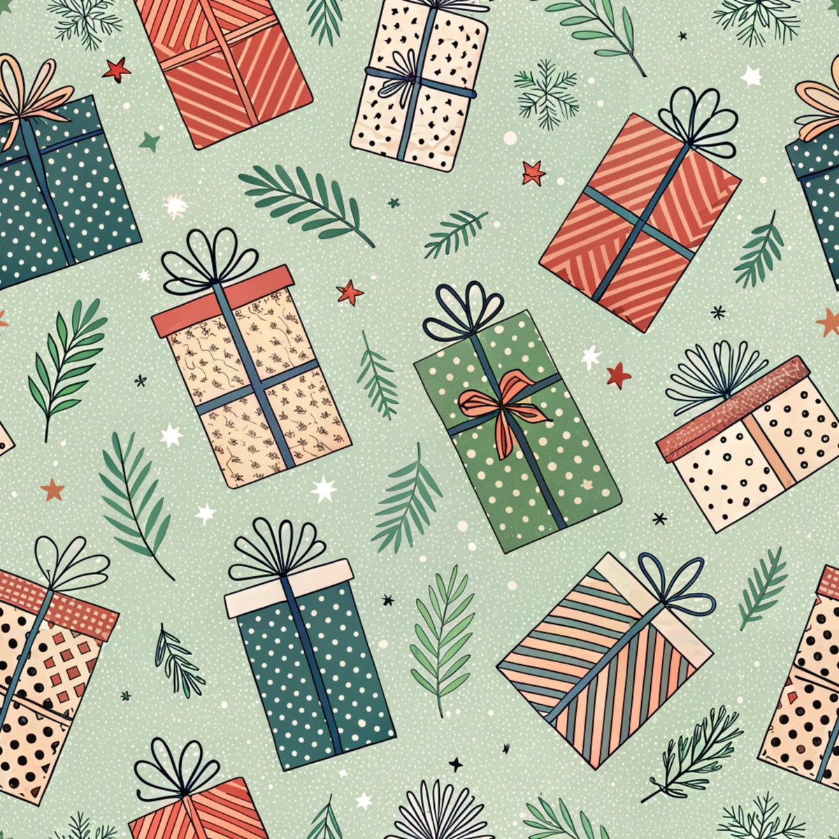 Dear Santa Pattern 5 Minky Fabric