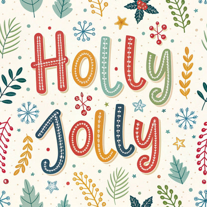 Dear Santa Pattern 8 Minky Fabric