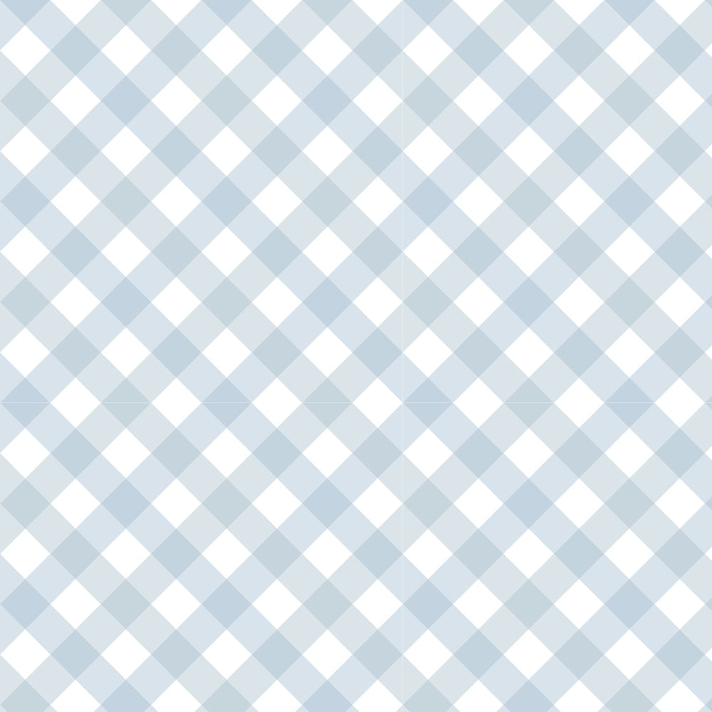 Diagonal Gingham Spindle Quilting Cotton Fabric