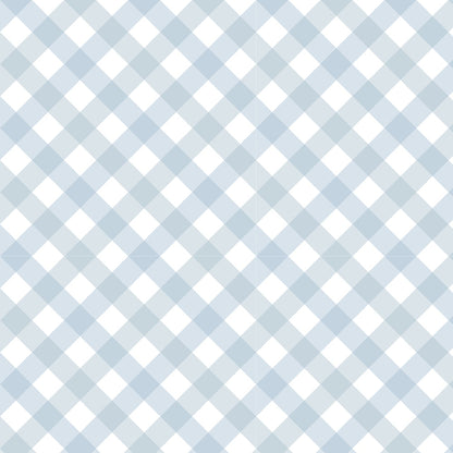 Diagonal Gingham Spindle Quilting Cotton Fabric