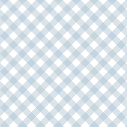 Diagonal Gingham Spindle Quilting Cotton Fabric