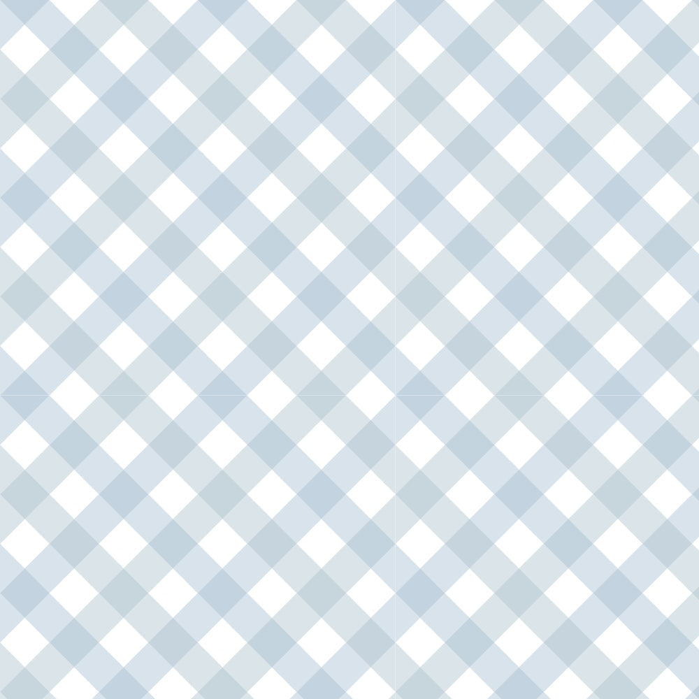 Diagonal Gingham Spindle Minky Fabric