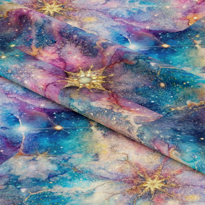 Distressed Fantasy Pattern 5 Quilting Cotton Fabric