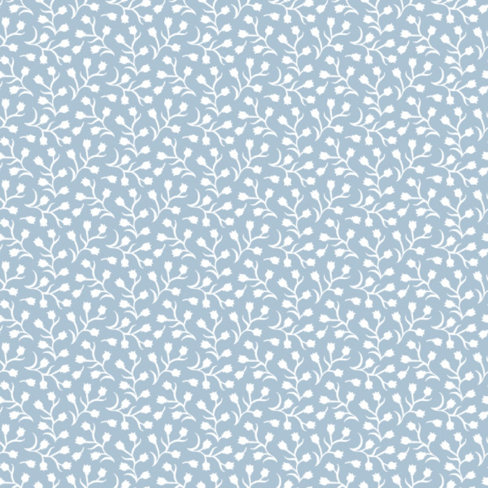 Ditsy Flowers on Spindle Minky Fabric