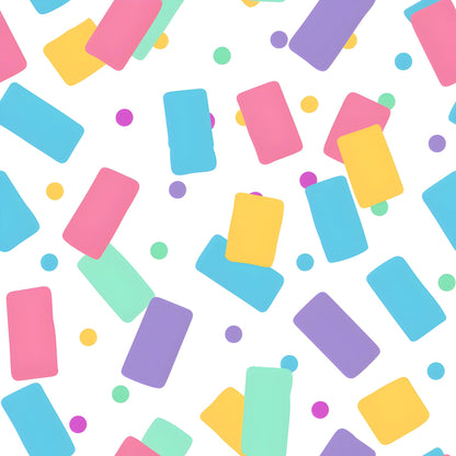 Paintbox Patches Pattern 10 Minky Fabric