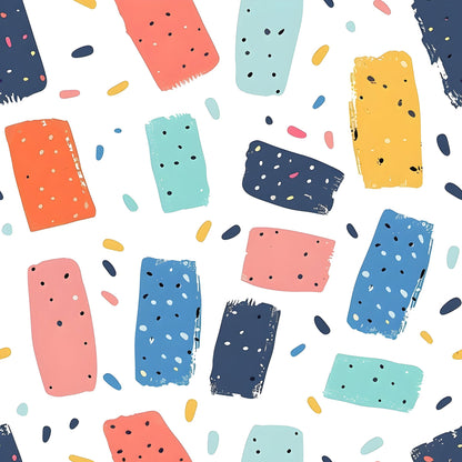 Paintbox Patches Pattern 11 Minky Fabric