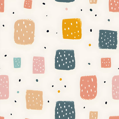Paintbox Patches Pattern 12 Minky Fabric