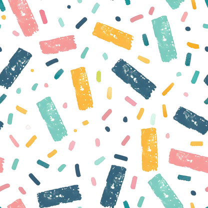 Paintbox Patches Pattern 7 Minky Fabric