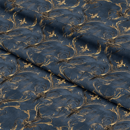 Draconian Royale Pattern 2 Quilting Cotton Fabric