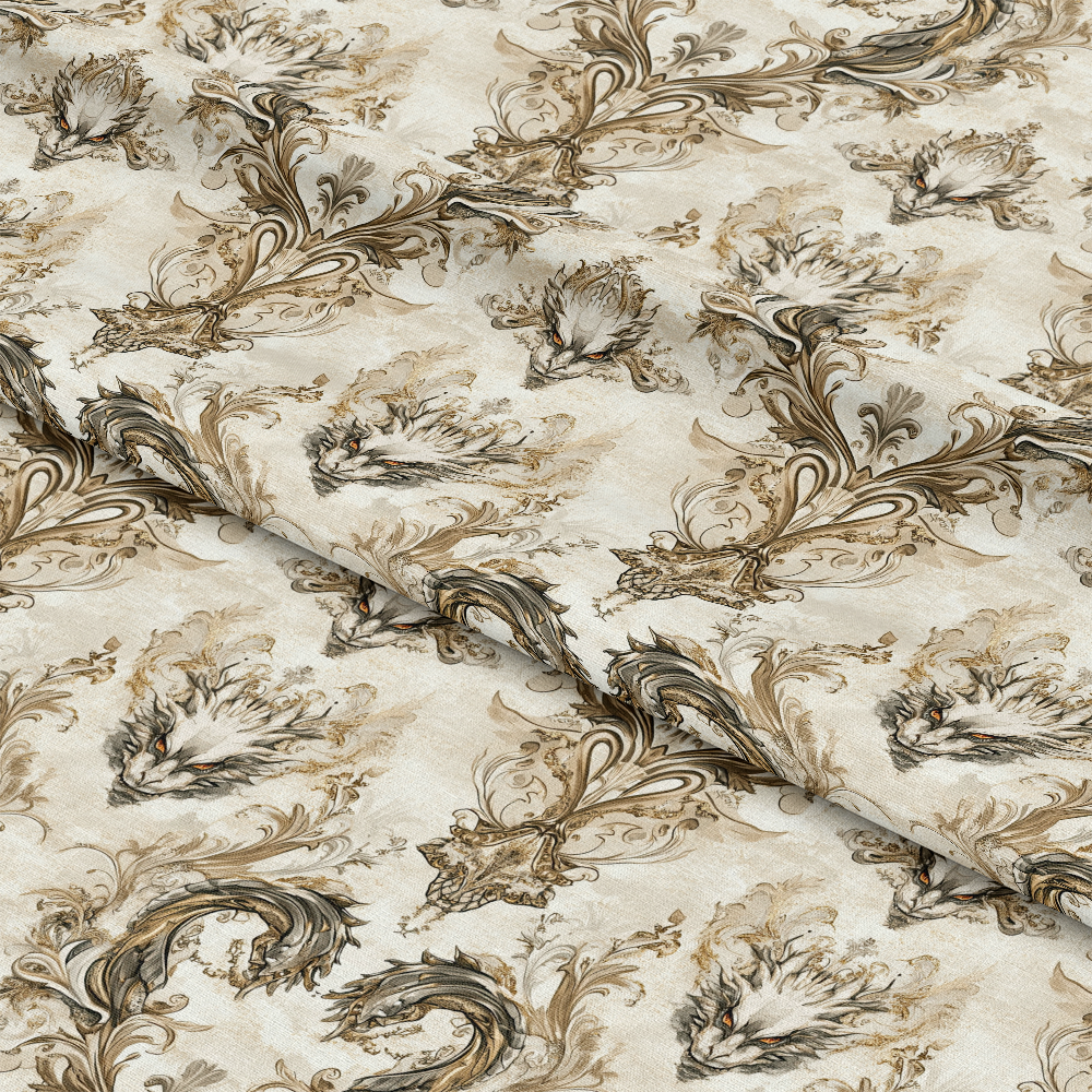 Draconian Royale Pattern 49 Quilting Cotton Fabric