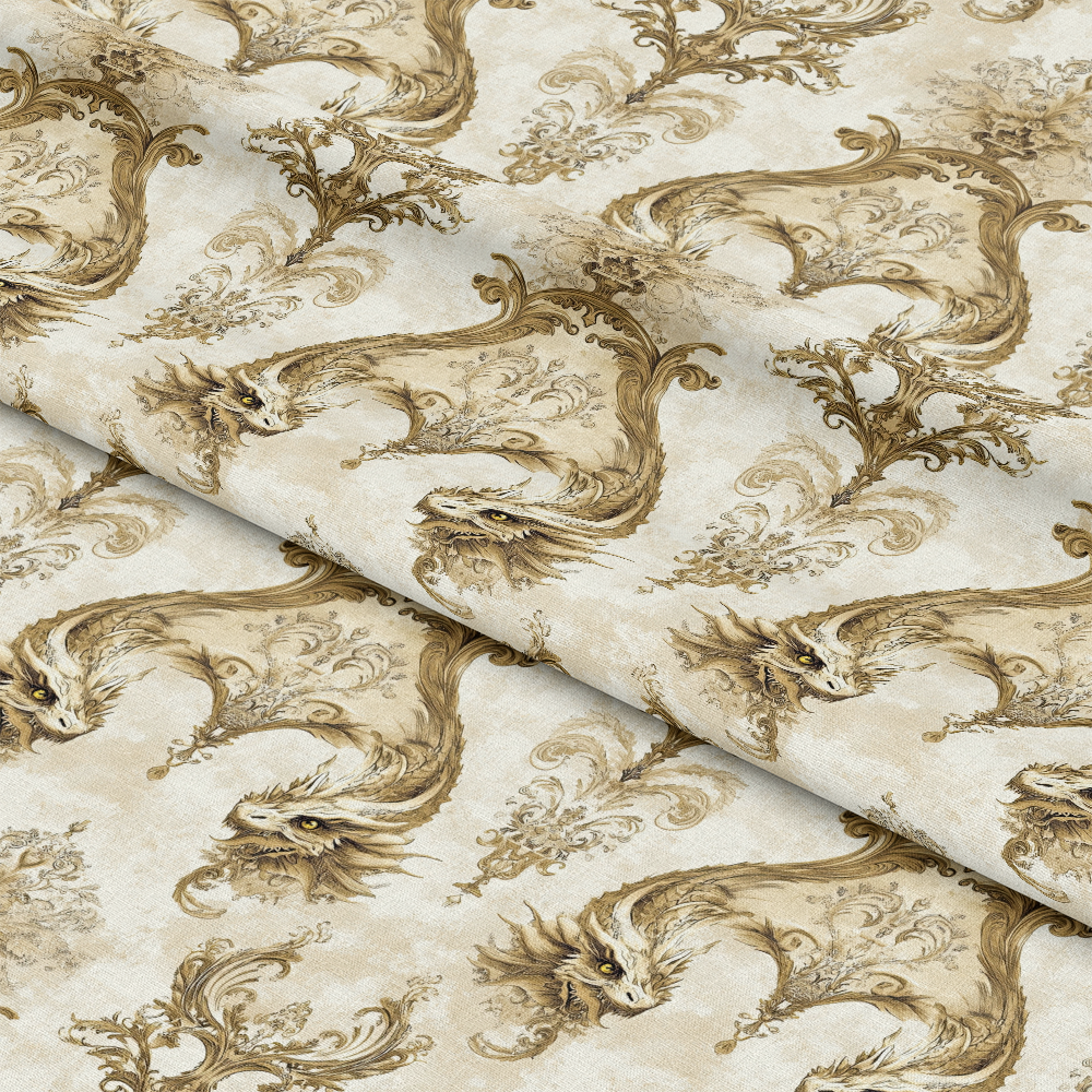 Draconian Royale Pattern 52 Quilting Cotton Fabric