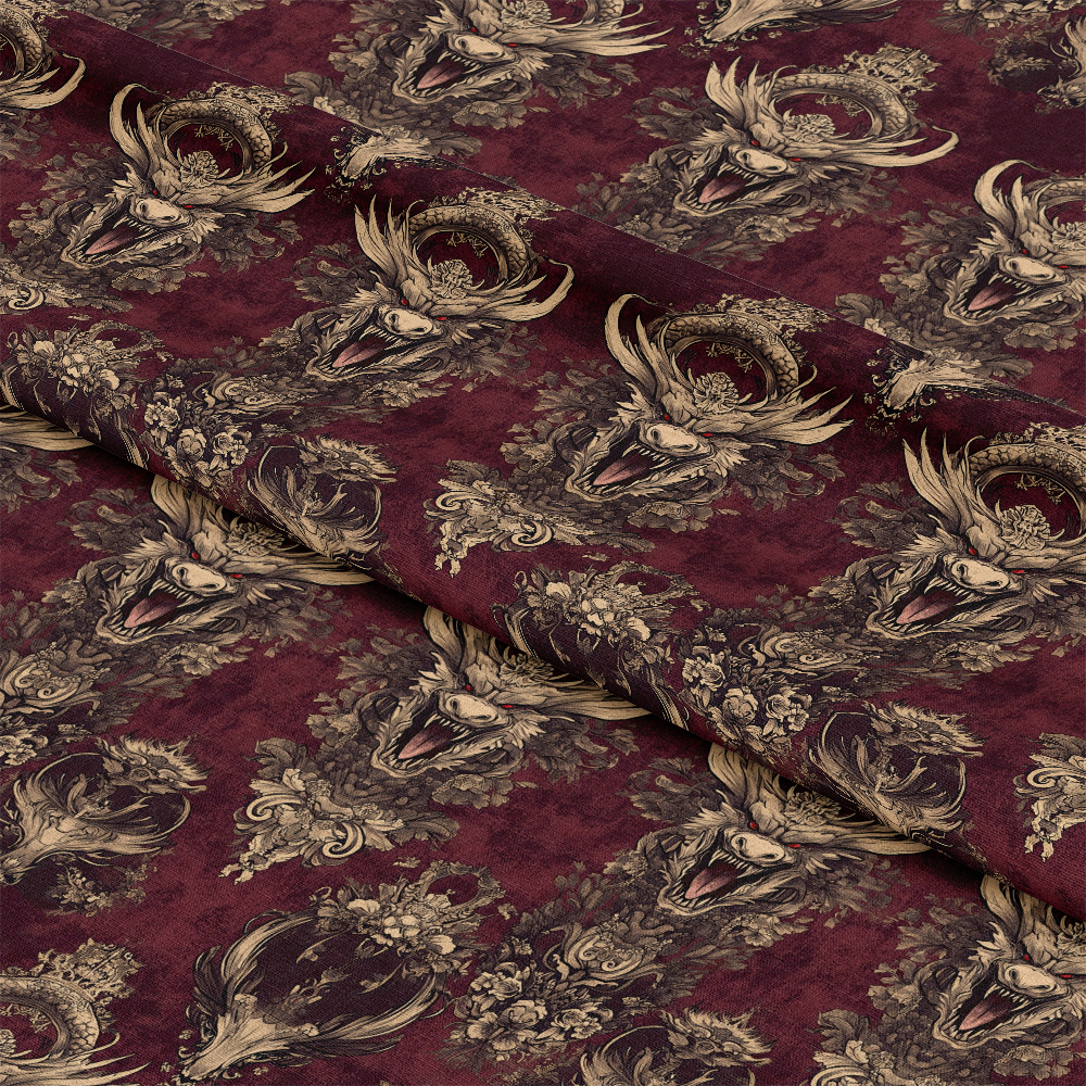 Draconian Royale Pattern 57 Quilting Cotton Fabric