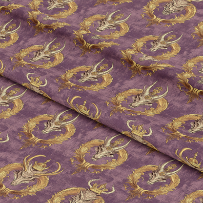 Draconian Royale Pattern 60 Quilting Cotton Fabric