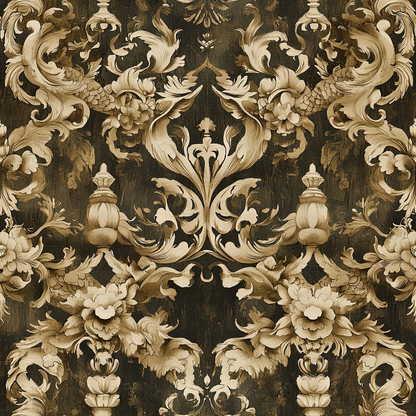 Gilded Wyvern Pattern 9 Minky Fabric