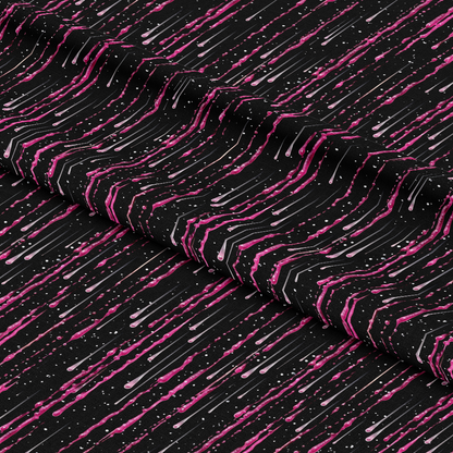 Dripping Pink Liquid Pattern 2 Quilting Cotton Fabric