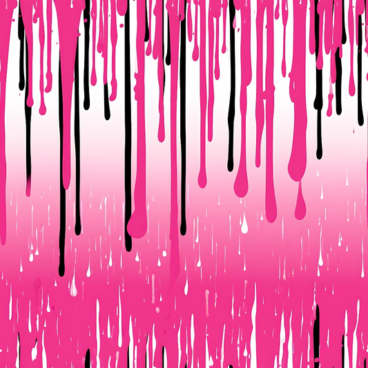 Dripping Pink Liquid Pattern 5 Quilting Cotton Fabric