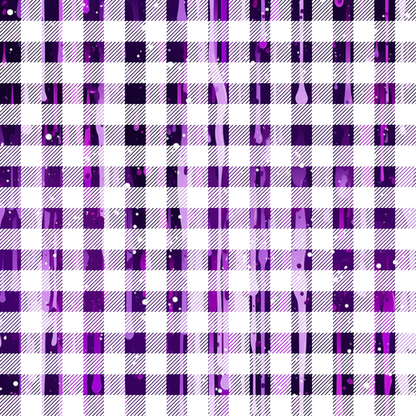 Dripping Purple Liquid Pattern 11 Minky Fabric