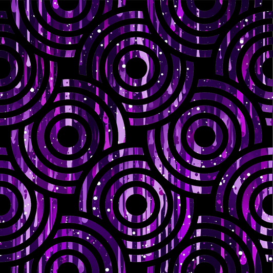 Dripping Purple Liquid Pattern 14 Quilting Cotton Fabric