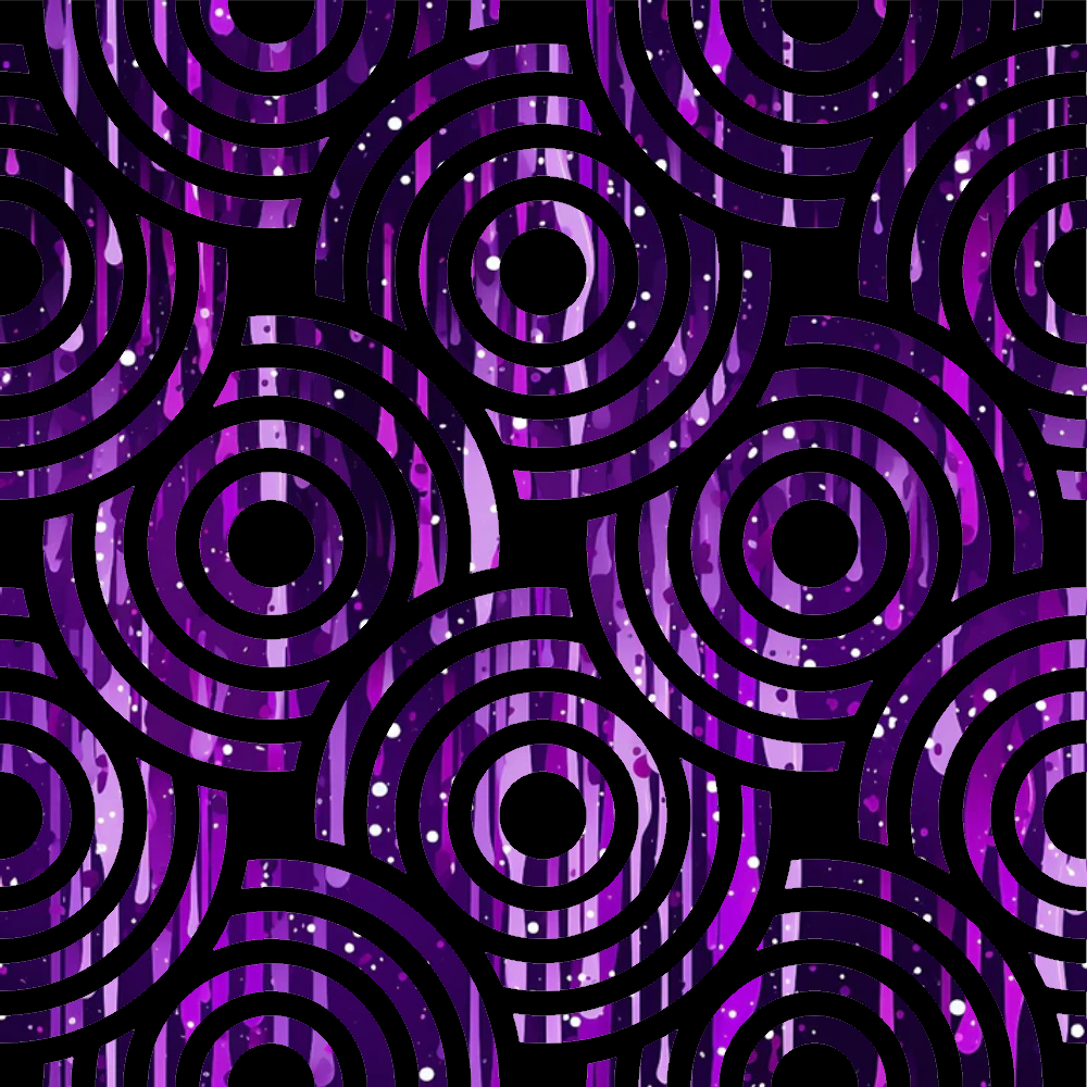 Dripping Purple Liquid Pattern 14 Quilting Cotton Fabric