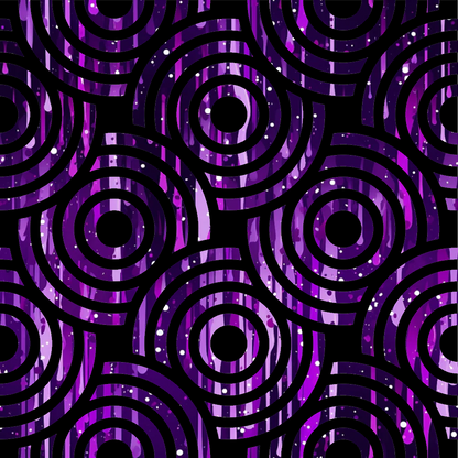 Dripping Purple Liquid Pattern 14 Quilting Cotton Fabric