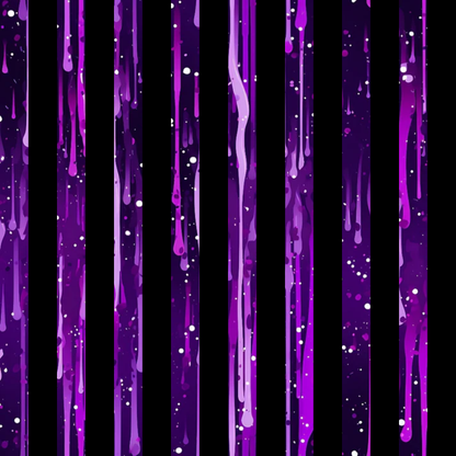 Dripping Purple Liquid Pattern 18 Quilting Cotton Fabric