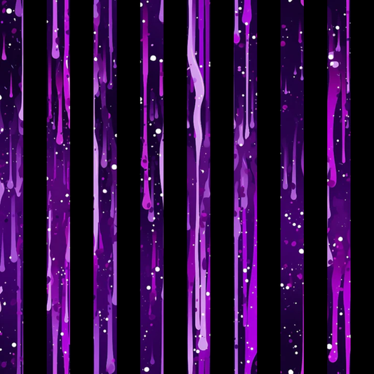 Dripping Purple Liquid Pattern 18 Quilting Cotton Fabric
