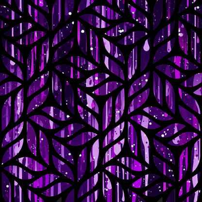 Dripping Purple Liquid Pattern 16 Minky Fabric