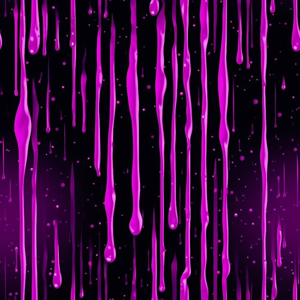 Dripping Purple Liquid Pattern 4 Minky Fabric