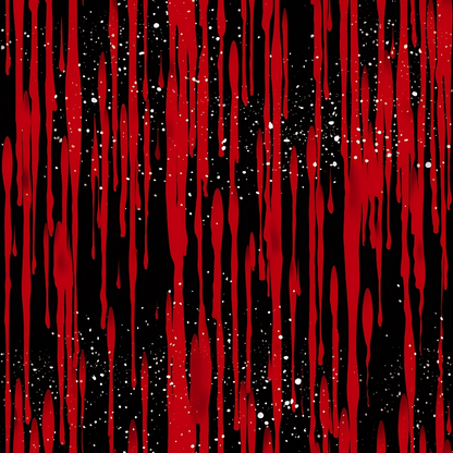 Dripping Red Liquid Pattern 1 Minky Fabric