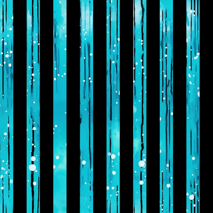 Dripping Turquoise Liquid Pattern 21 Quilting Cotton Fabric